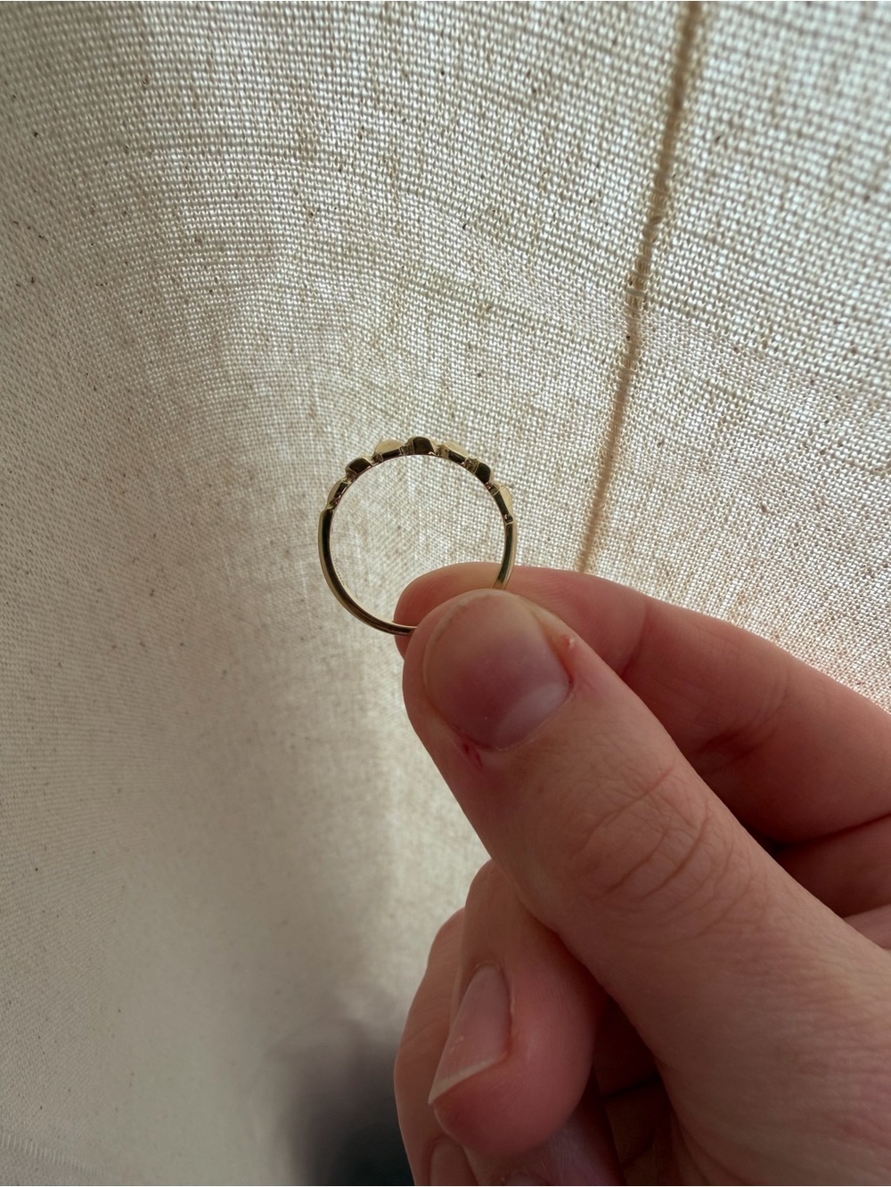 10k solid gold ring - Picture 4 of 6